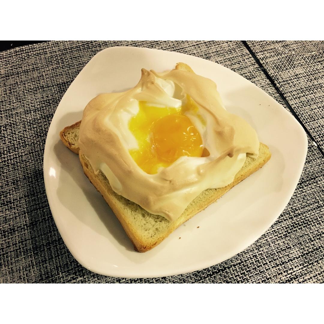 少女心萌哒哒早餐蛋方包