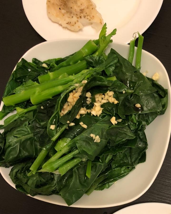 白灼芥蓝  经典快手菜