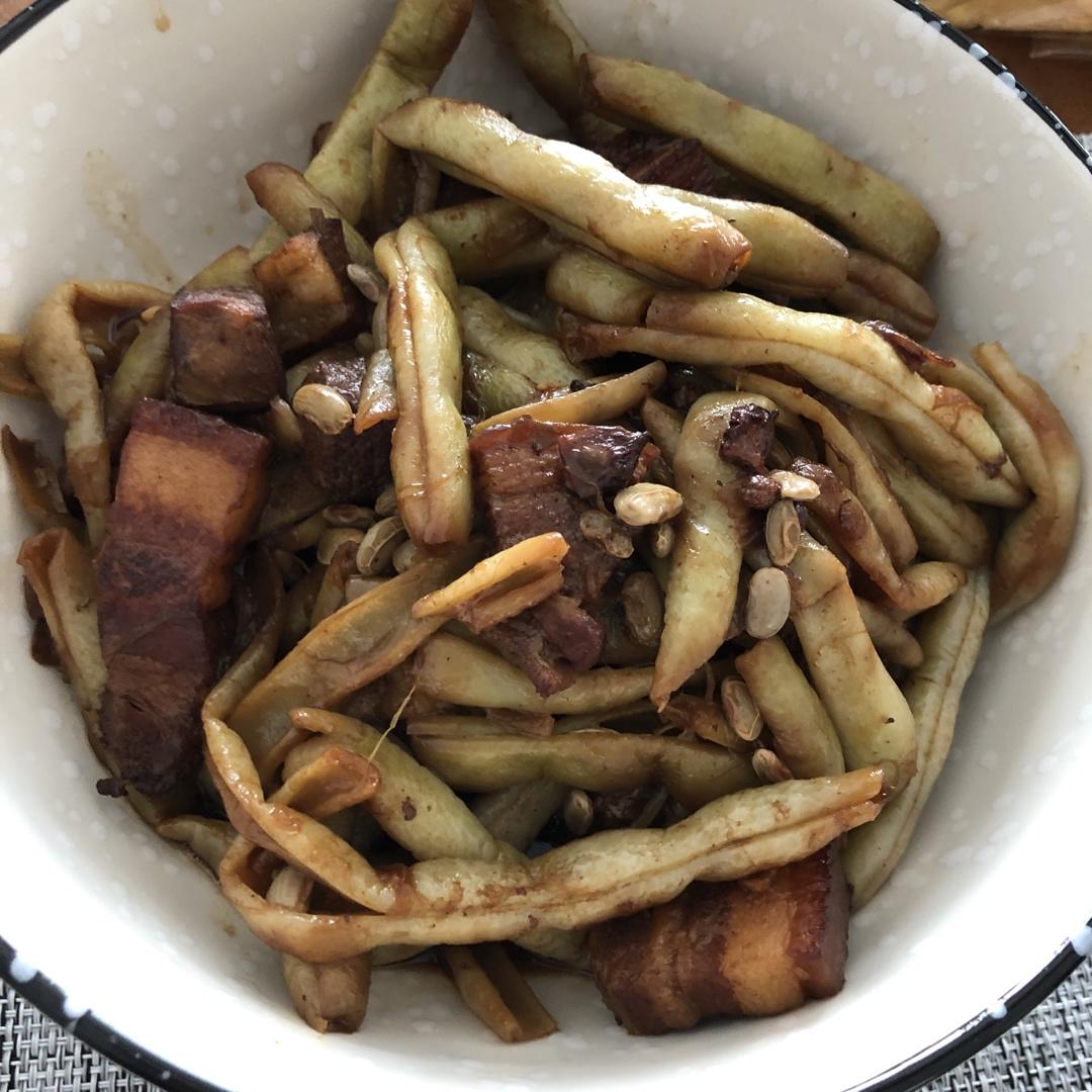 红烧肉炖豆角（绝对下饭）