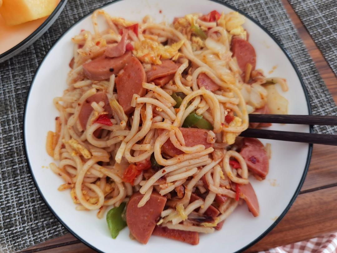 家常版什锦炒面