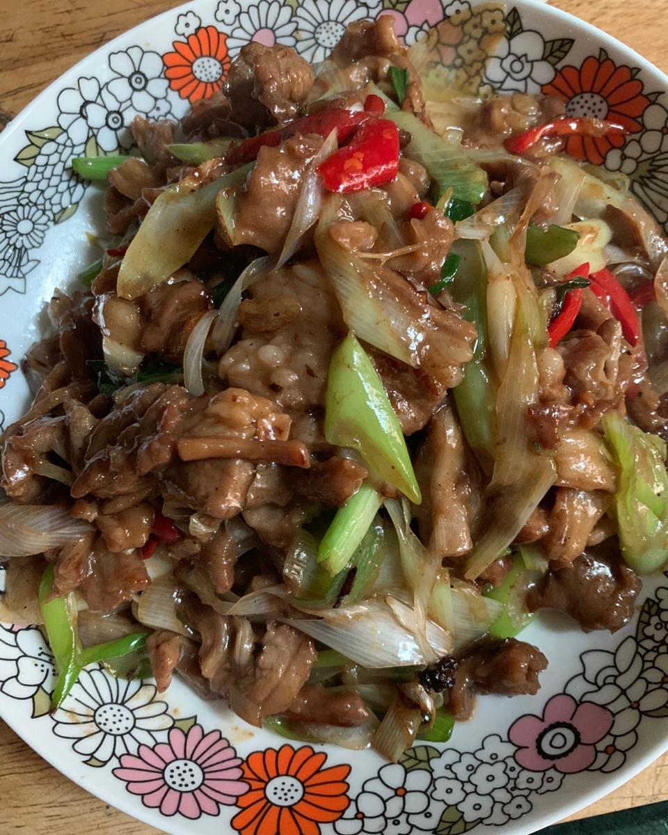 葱爆羊肉