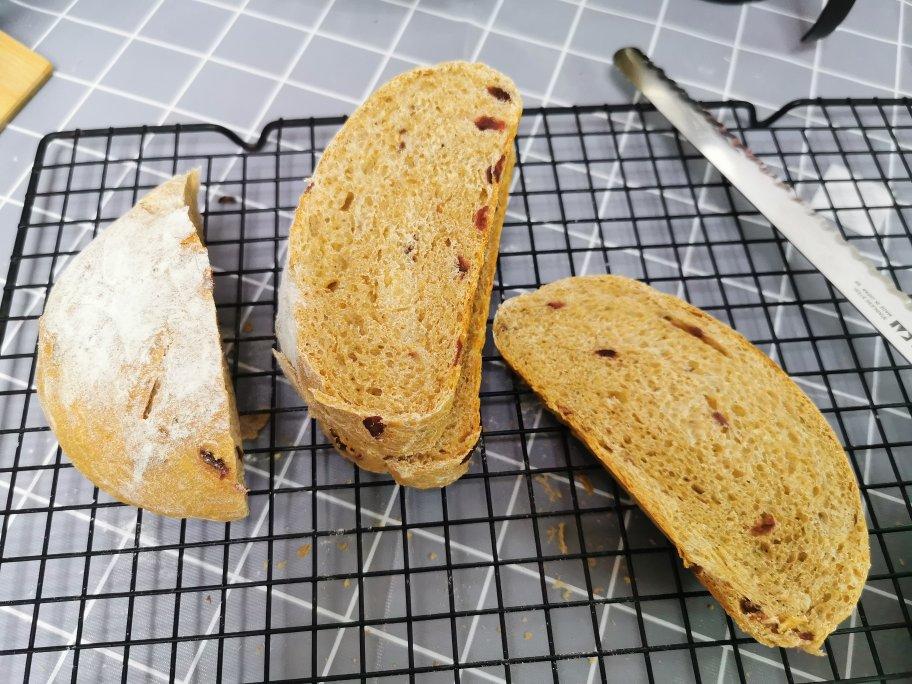 蔓越莓全麦黑糖面包