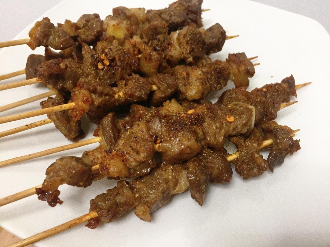烤羊肉串
（烤箱版）