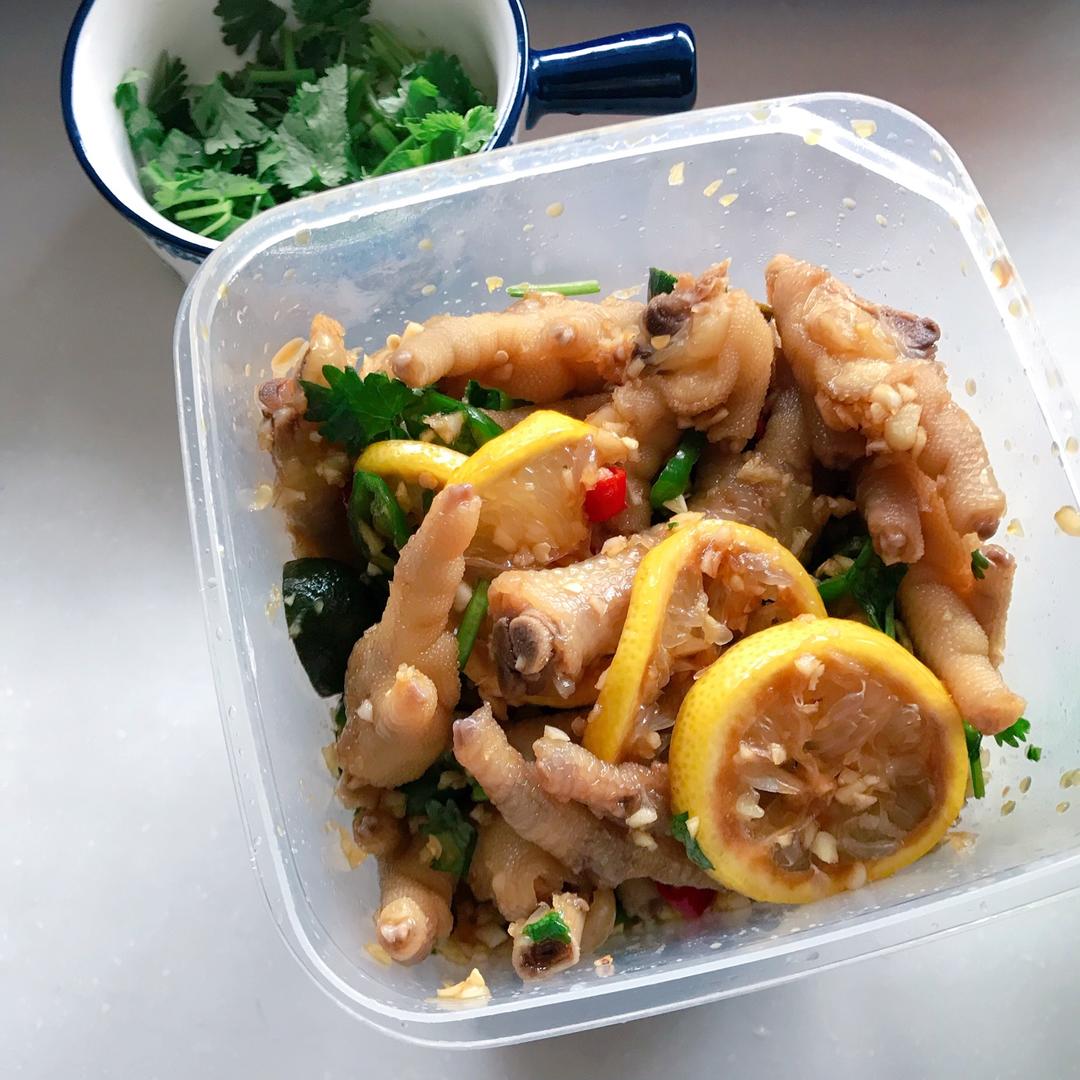 香辣蒜香凉拌爽脆鸡脚