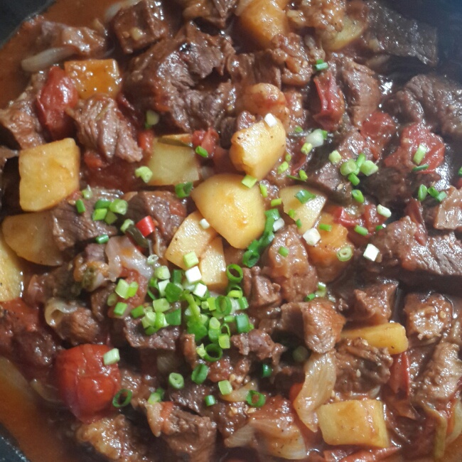 番茄牛腩(这样做牛肉不会老哦）