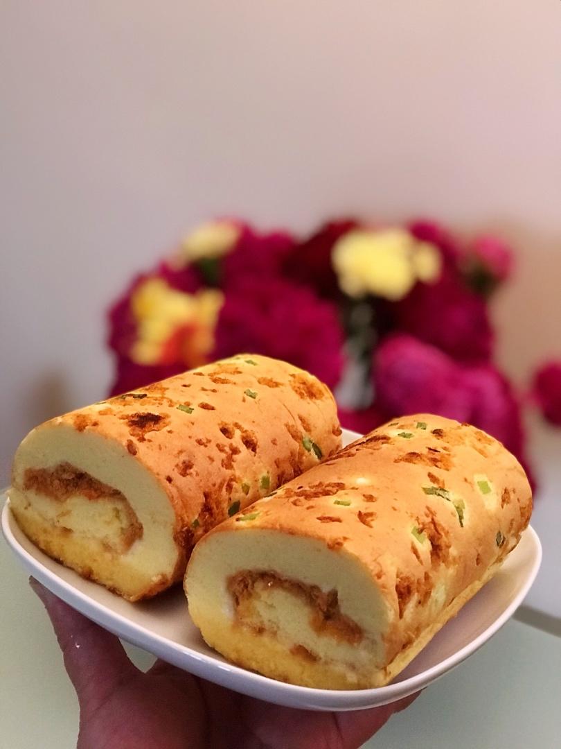 怎么卷都不裂的肉松蛋糕卷