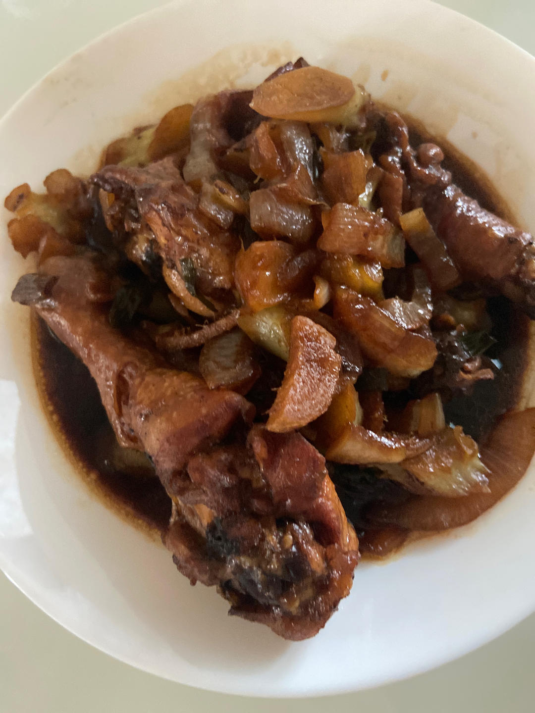 电饭锅焖鸡腿（懒人快手菜）