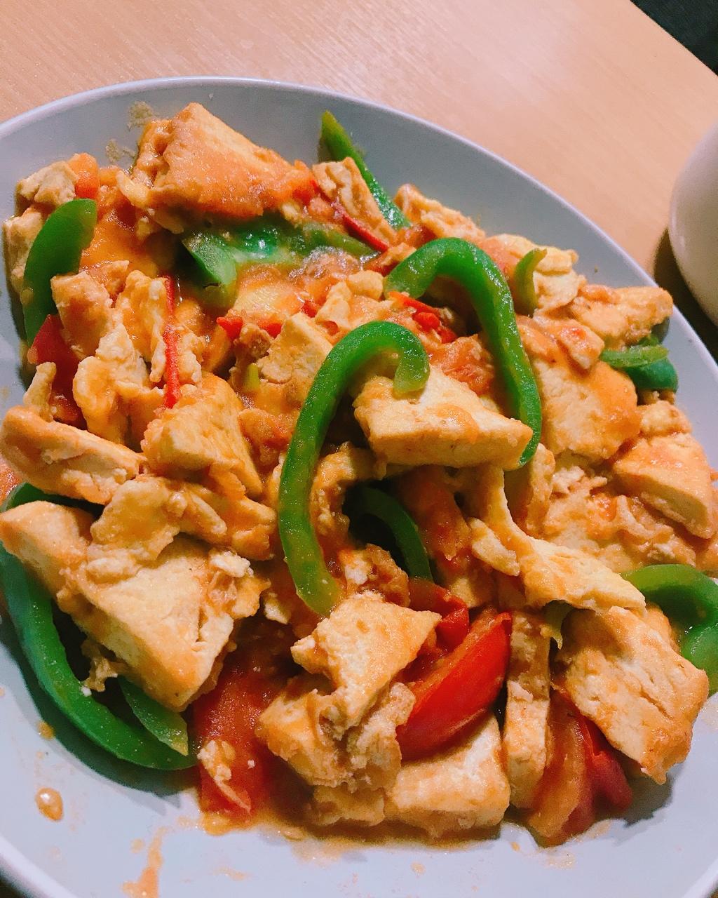 家常菜 西红柿烧豆腐 kio26做的西红柿烧豆腐