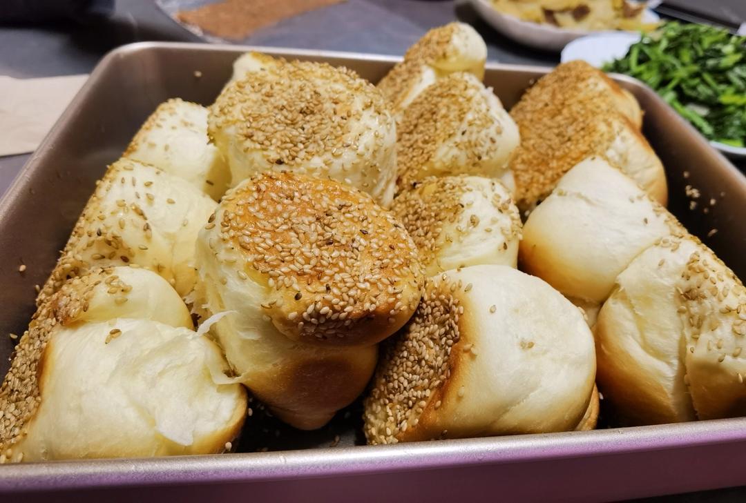 蜂蜜脆底小面包