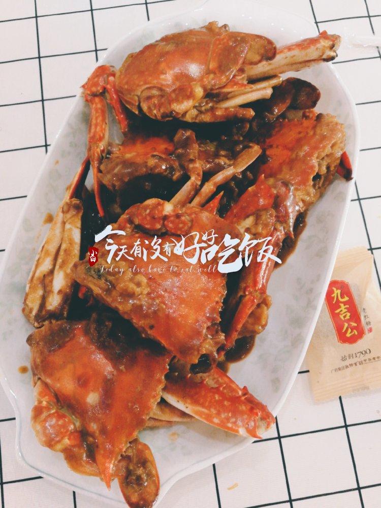 堂妈教你做酱爆螃蟹