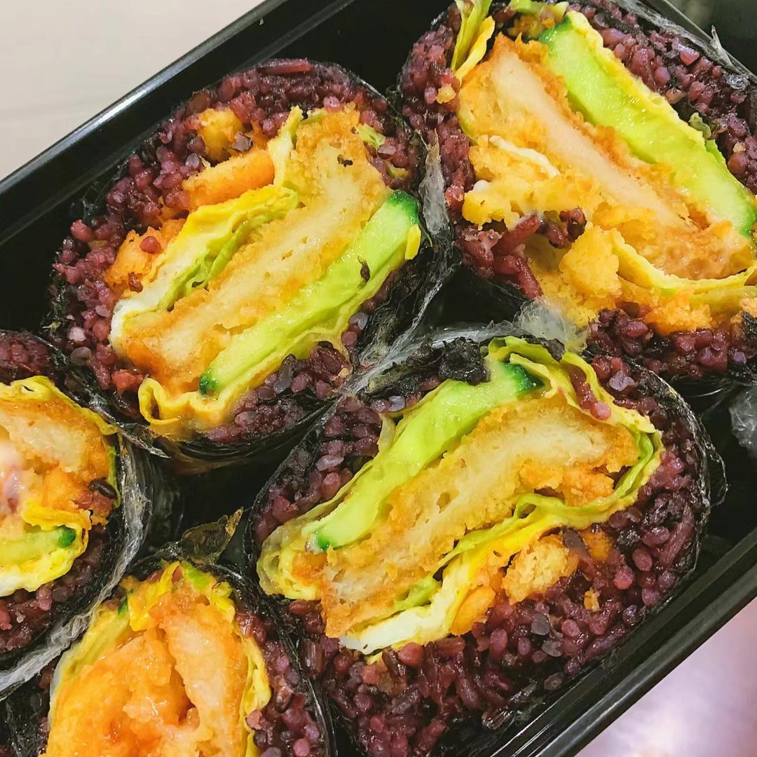 高颜值海苔饭团