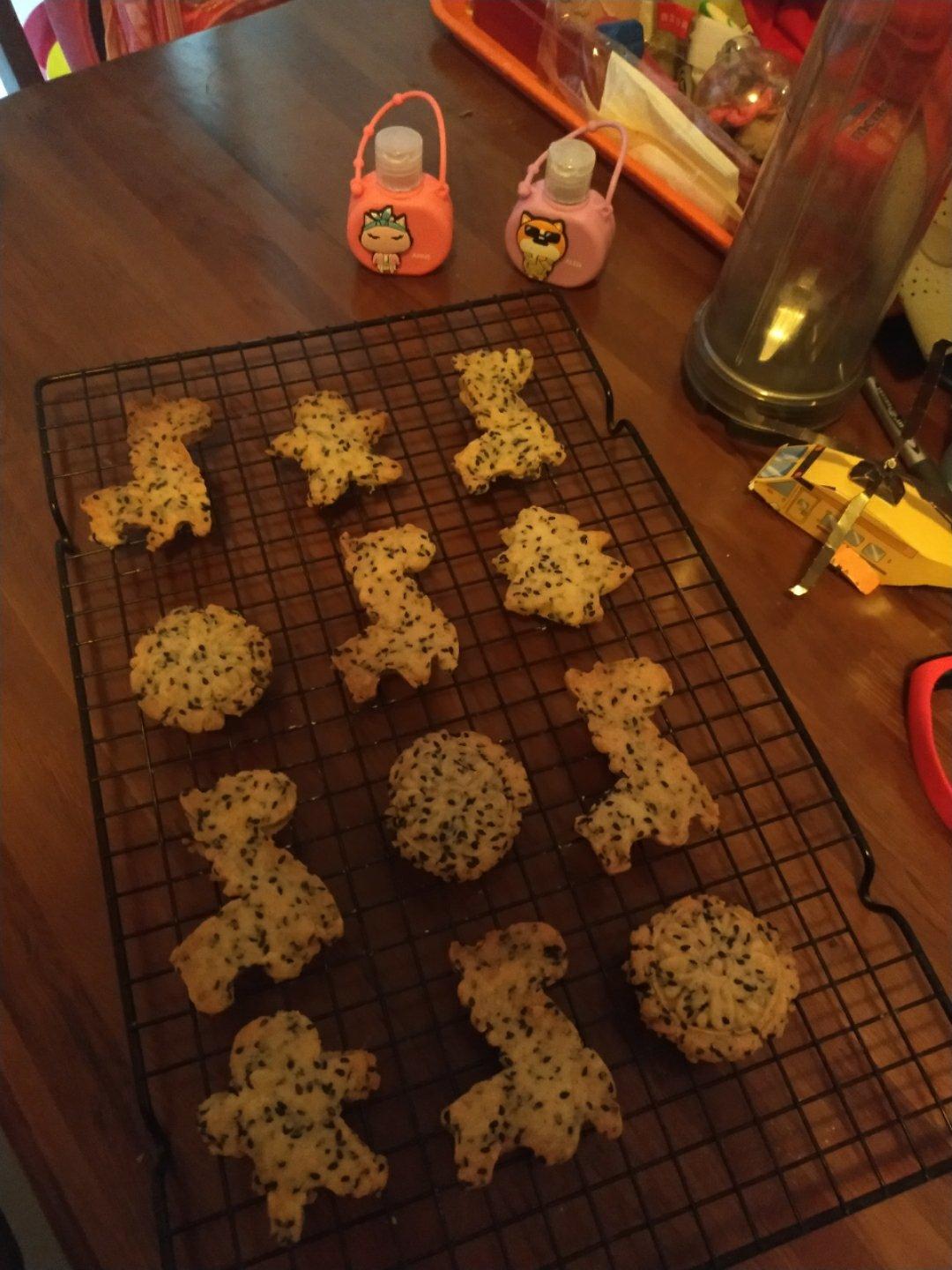 椒盐芝麻酥（北鼎食谱）