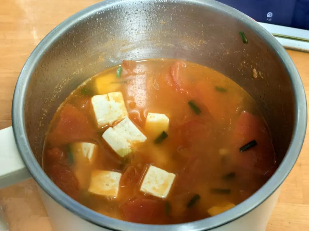 番茄豆腐汤