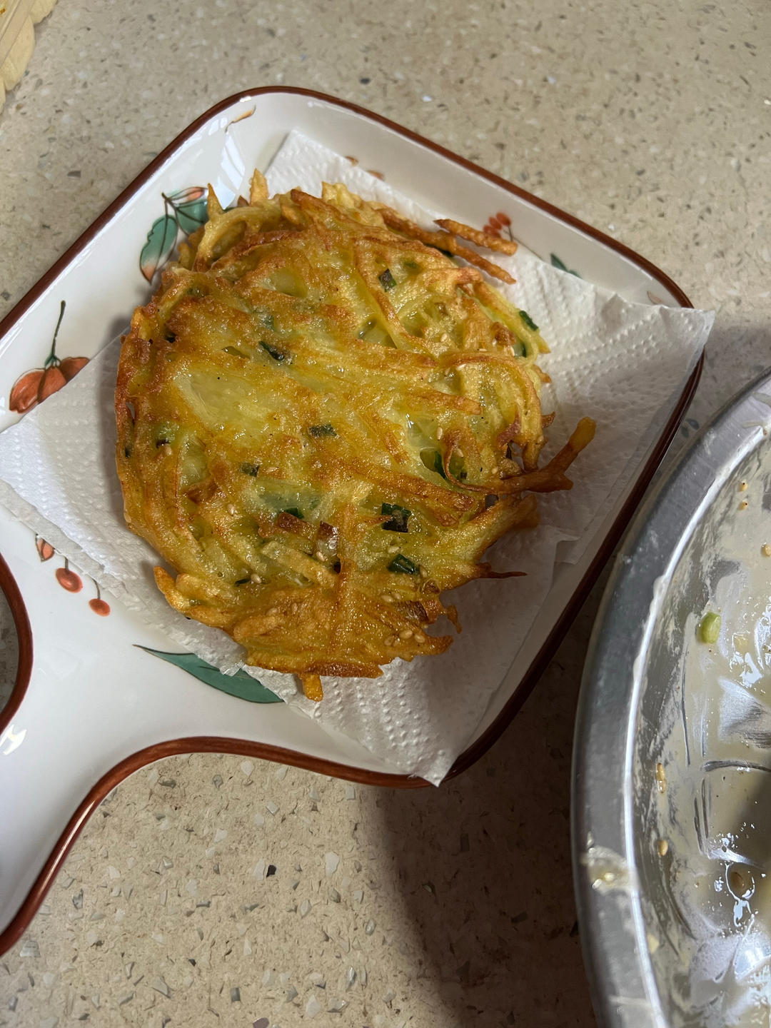 土豆饼(土豆胡萝卜丝饼)