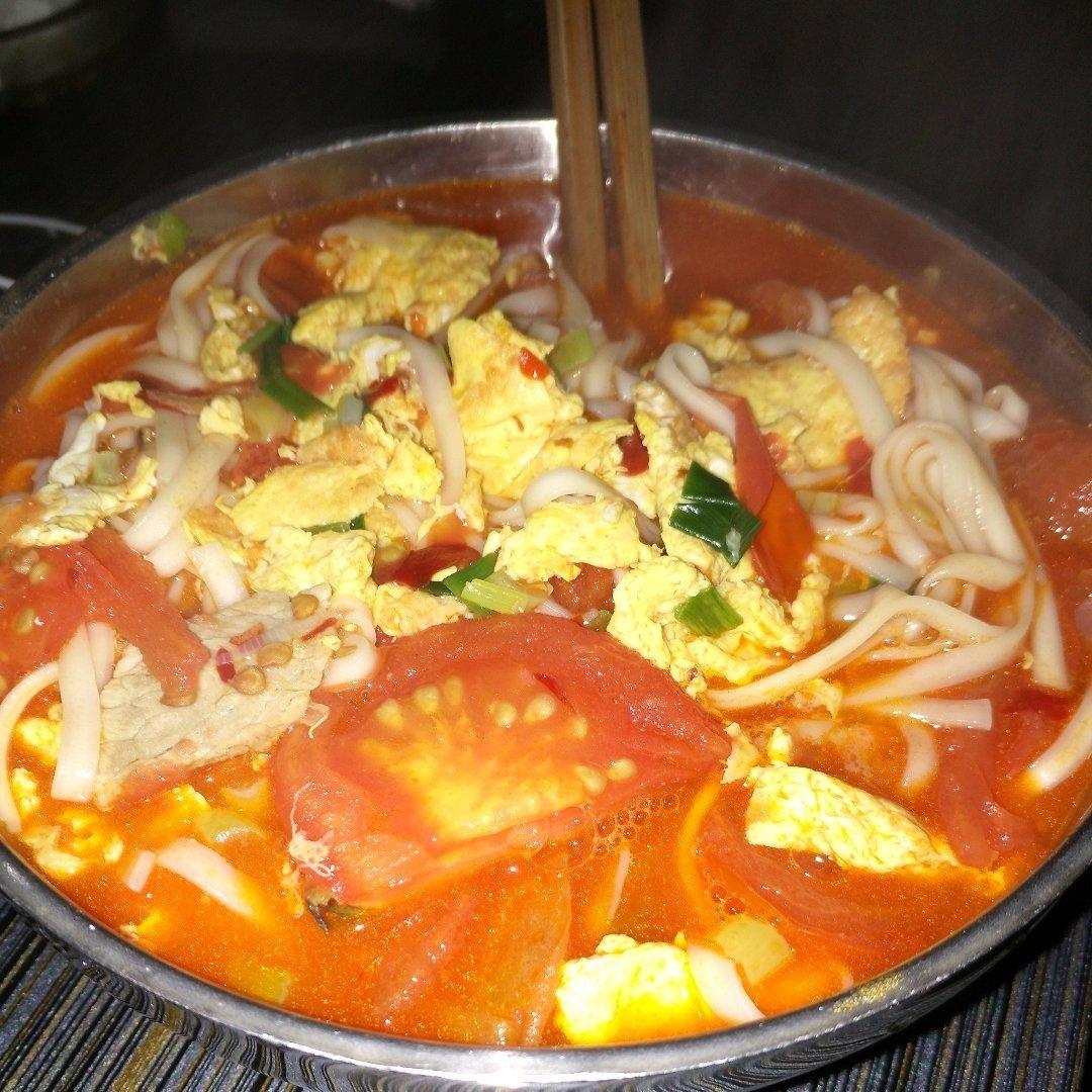 番茄鸡蛋面