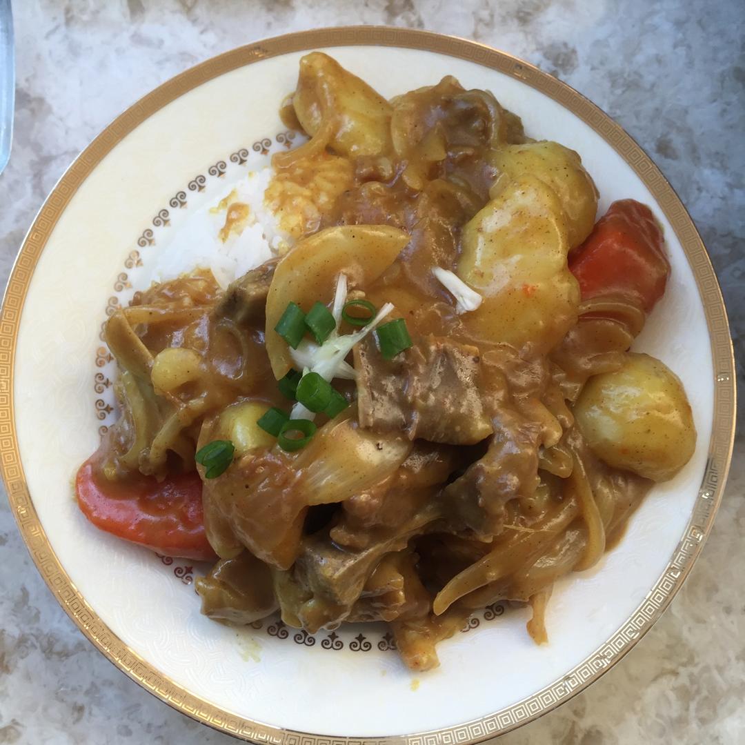 咖喱土豆排骨