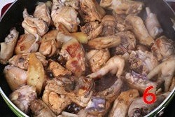 小鸡炖蘑菇的做法 步骤6