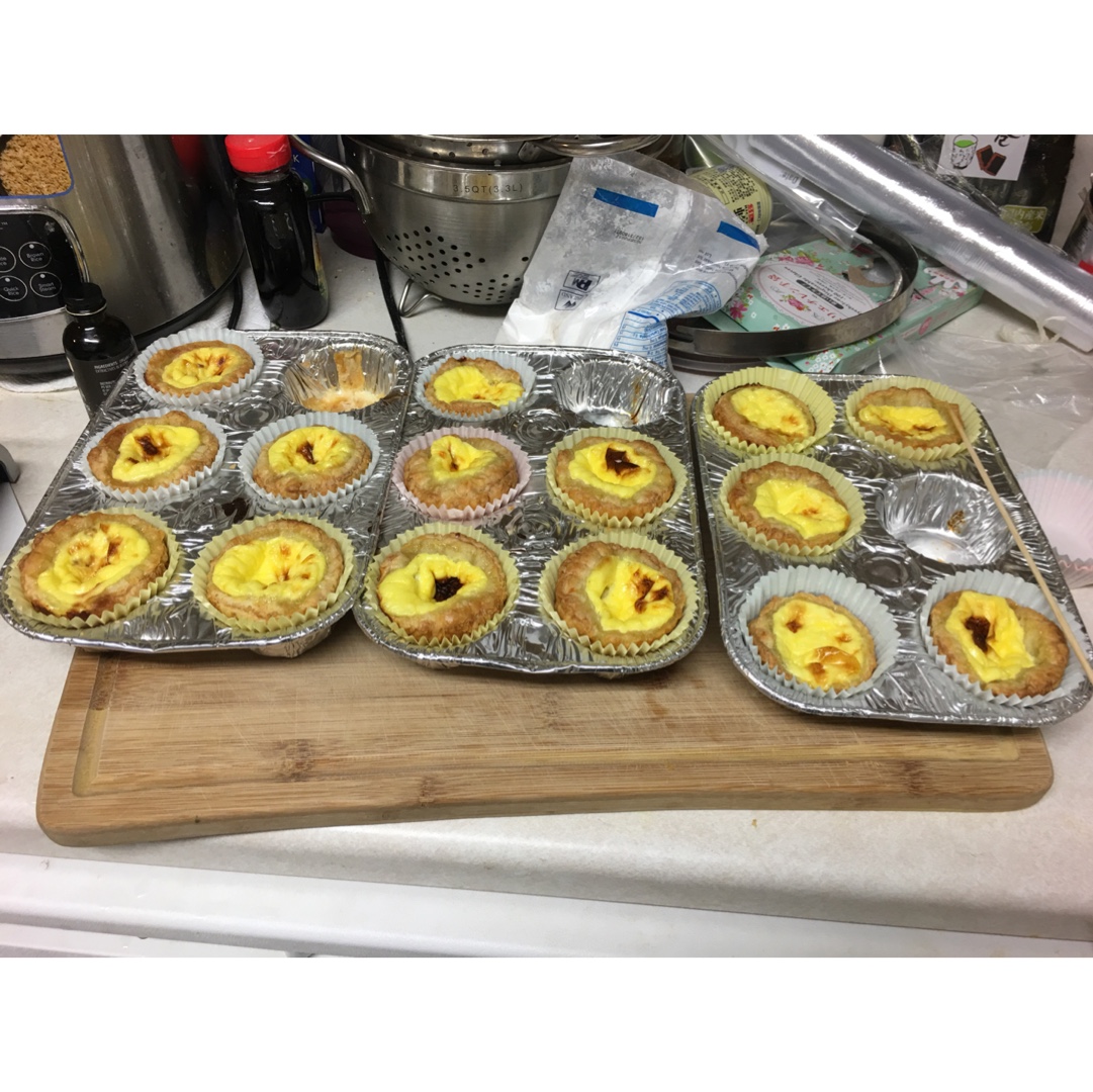 超完美味道超正的蛋挞配方，比KFC的还要嫩还要香~做过最好吃的蛋挞配方