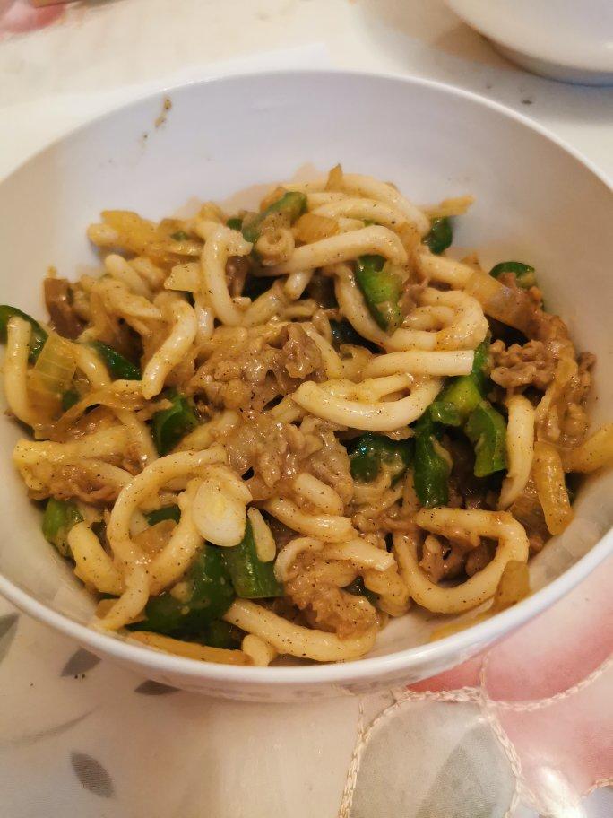 【好吃到舔盘的乌冬面】