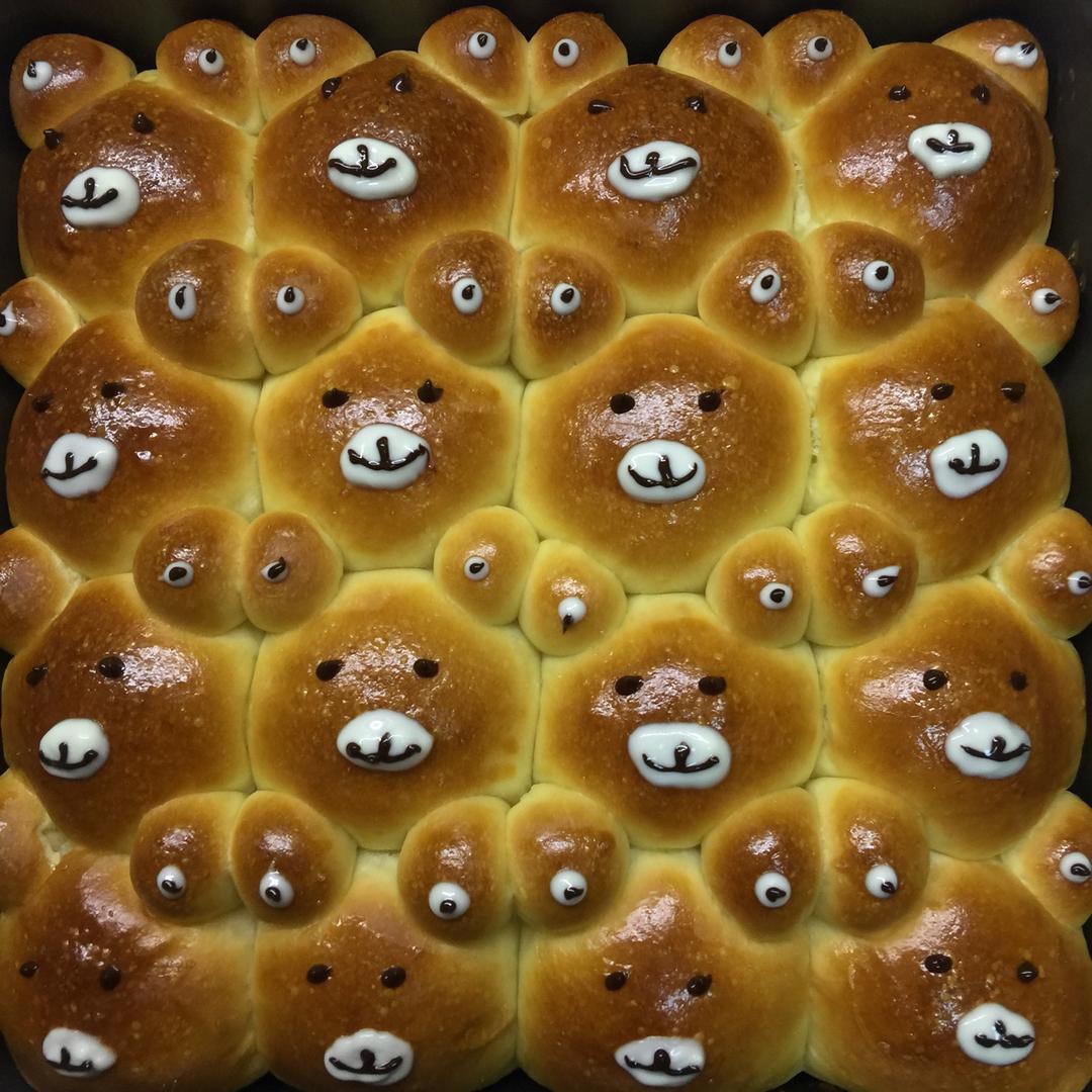 小熊挤挤面包