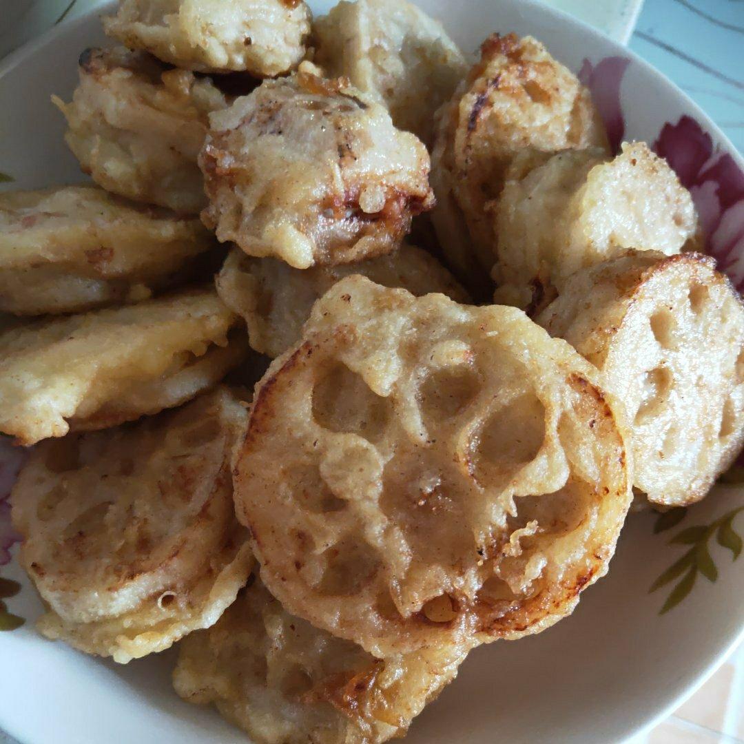 堂妈小厨——酥炸藕盒