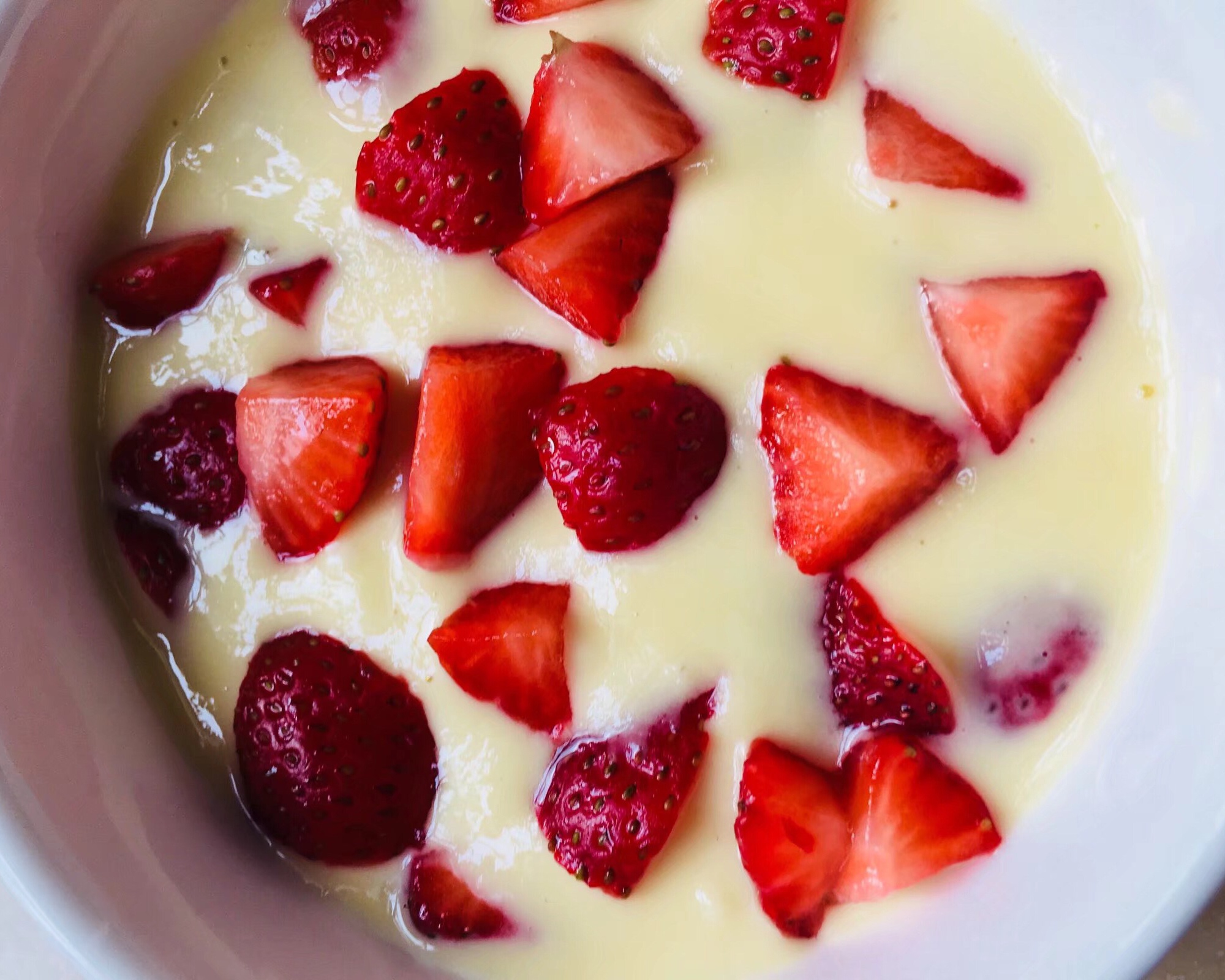 草莓酸奶小蛋糕的做法