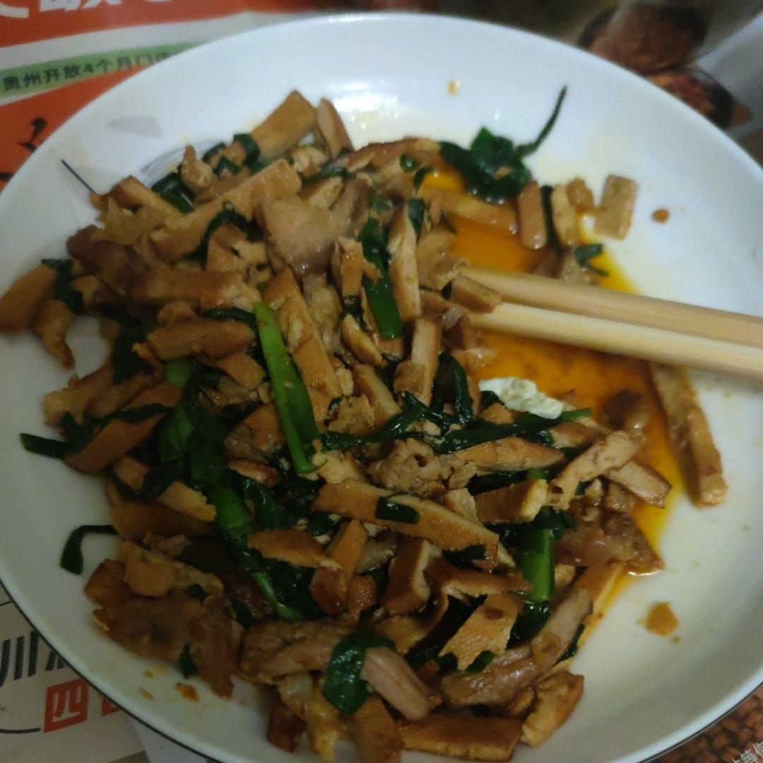韭菜香干