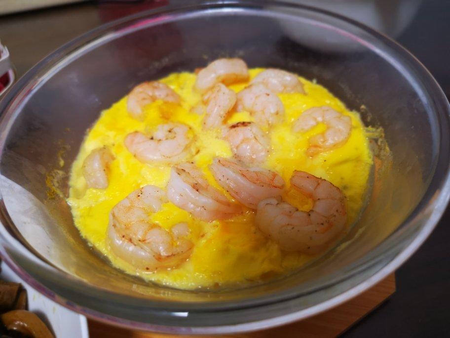 虾仁香菇蒸蛋