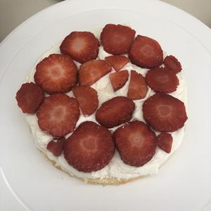 ins风 草莓奶油蛋糕的做法 步骤13