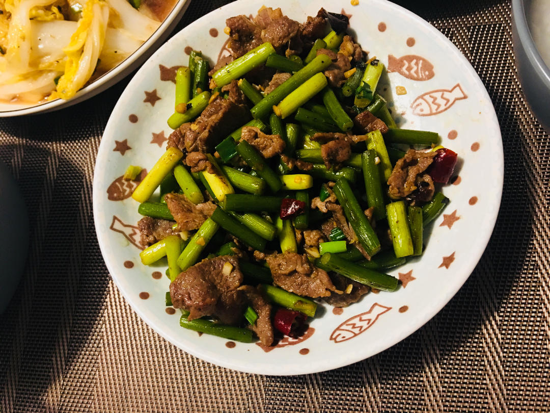 蒜薹炒肉