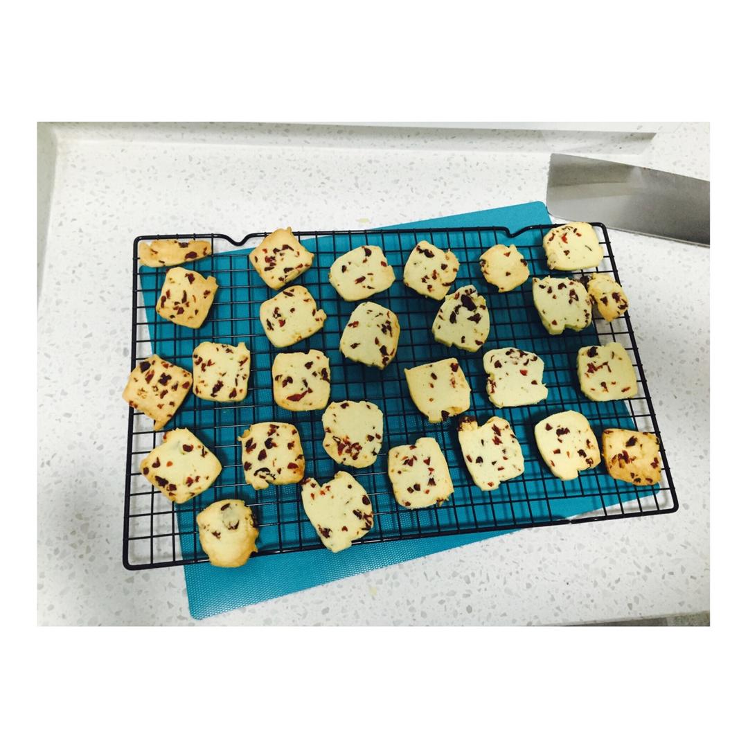 低糖少油版蔓越莓饼干