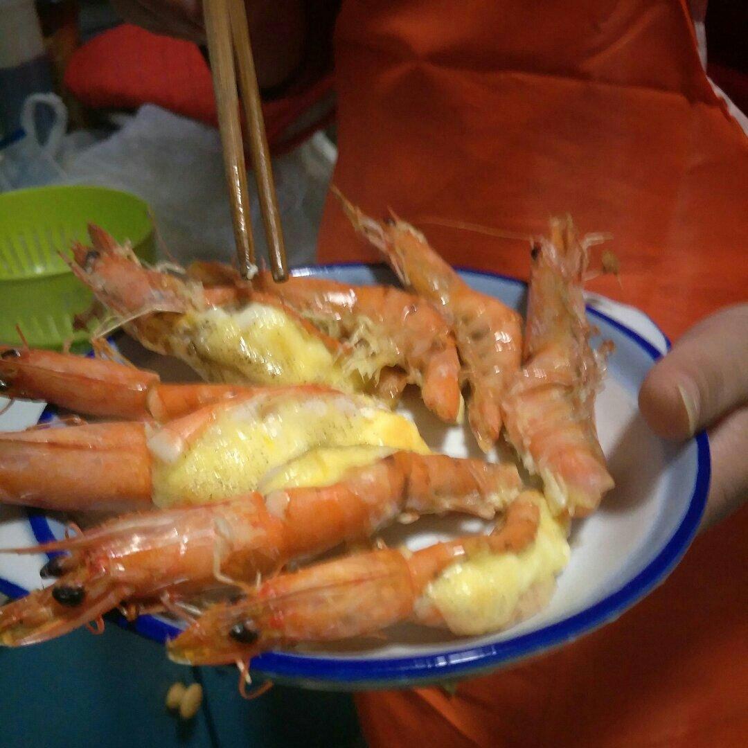 芝士沙拉酱焗大虾