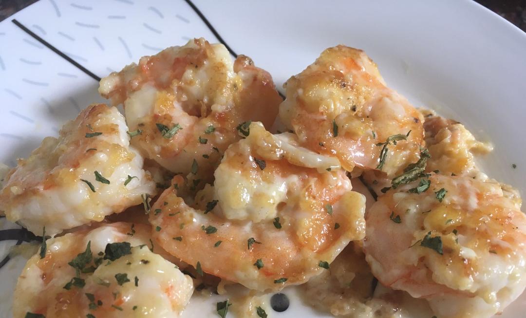 柏悦平替版芥末虾球