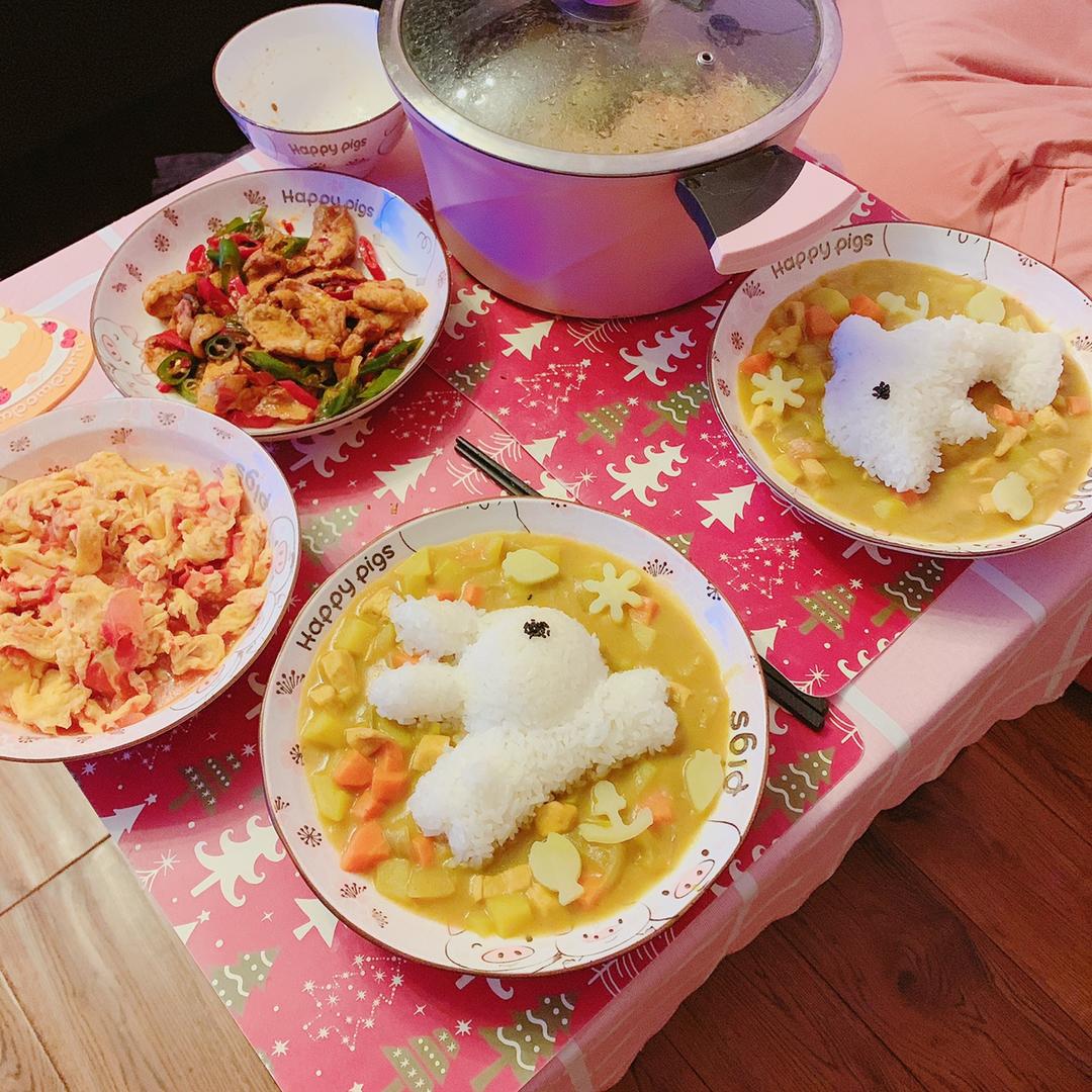 咖喱鸡肉饭