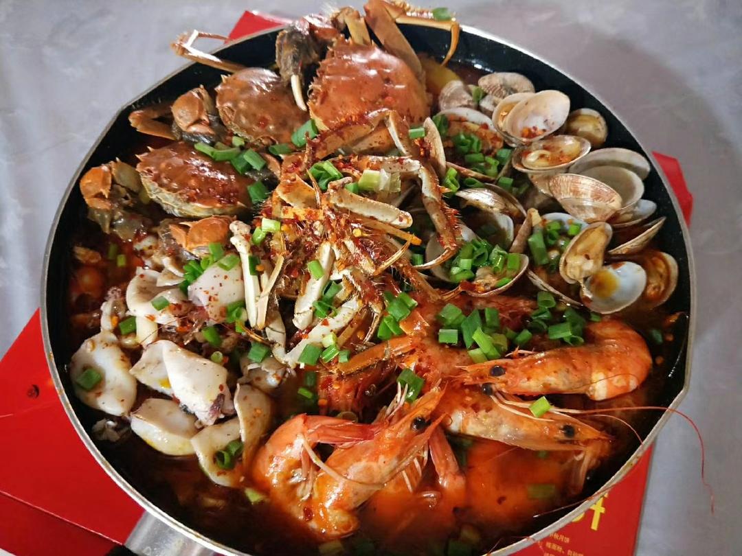 吃完舔手的海鲜拼盘的做法