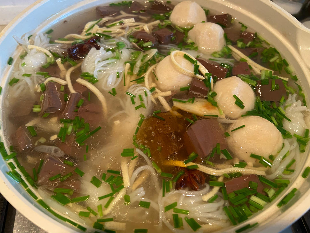 简版鸭血汤