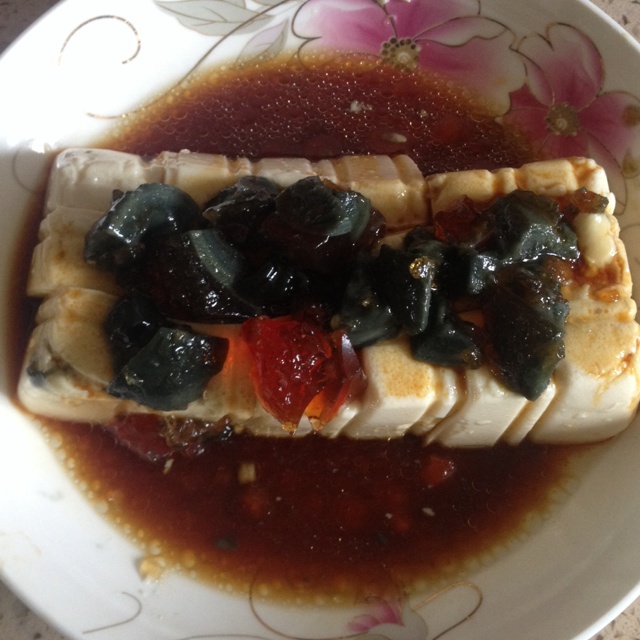 皮蛋豆腐