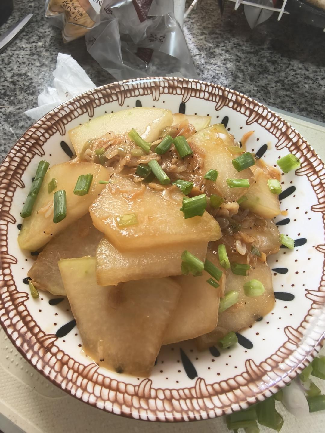 虾皮炒冬瓜
