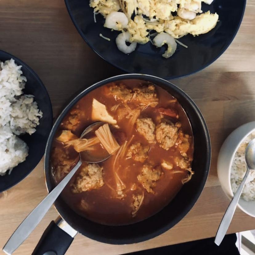 无油低卡番茄鸡肉丸子汤
