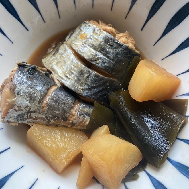 日式炖鲅鱼的做法