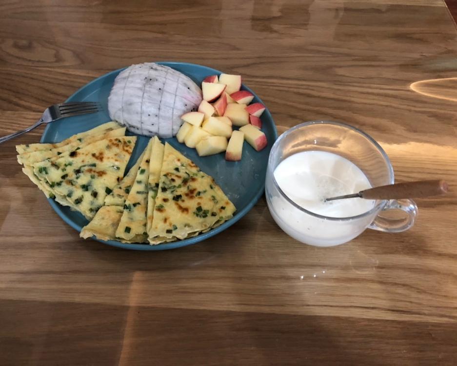 韭菜鸡蛋煎饼