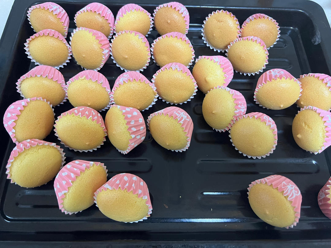 水光肌迷你杯子蛋糕—不塌陷不回缩详细教程