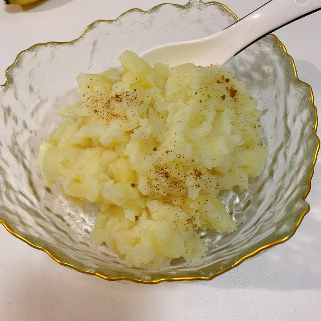 最简单的土豆泥！😄