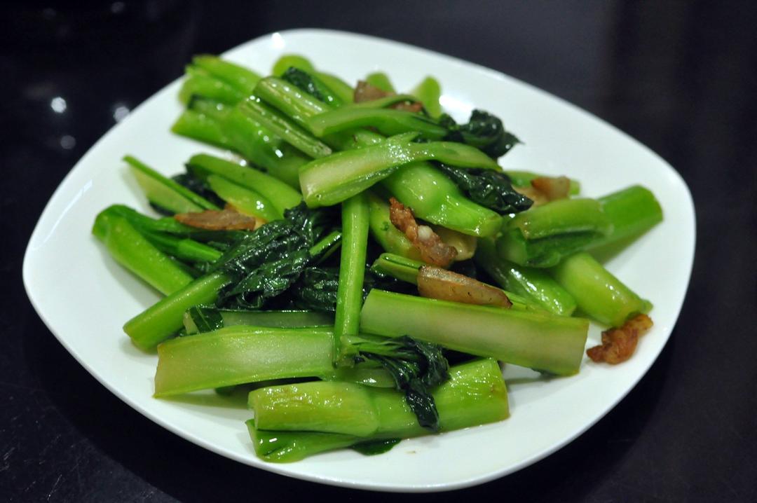 镬气十足的生炒菜心