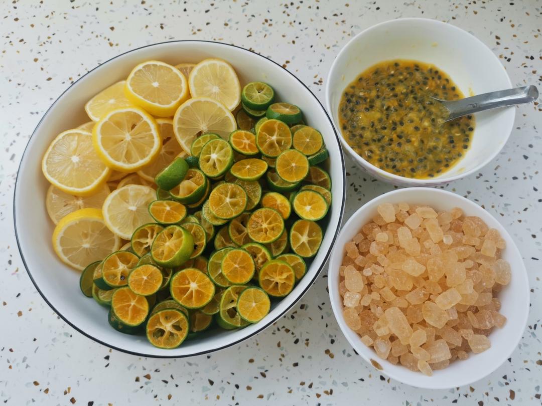 柠檬🍋百香果金桔茶