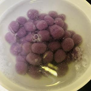 奶香紫薯丸子汤的做法 步骤6