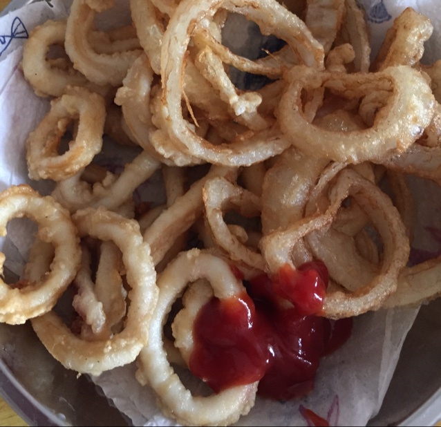 炸鱿鱼圈