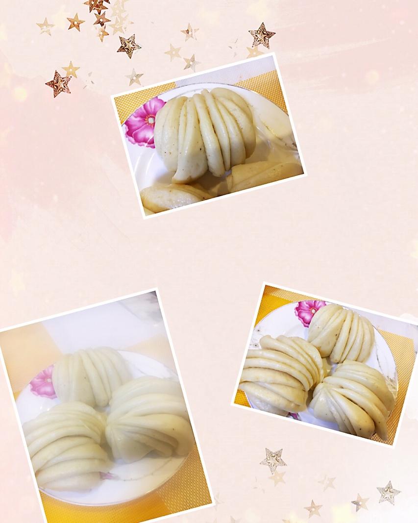 造型漂亮做法超简单的，花卷馒头