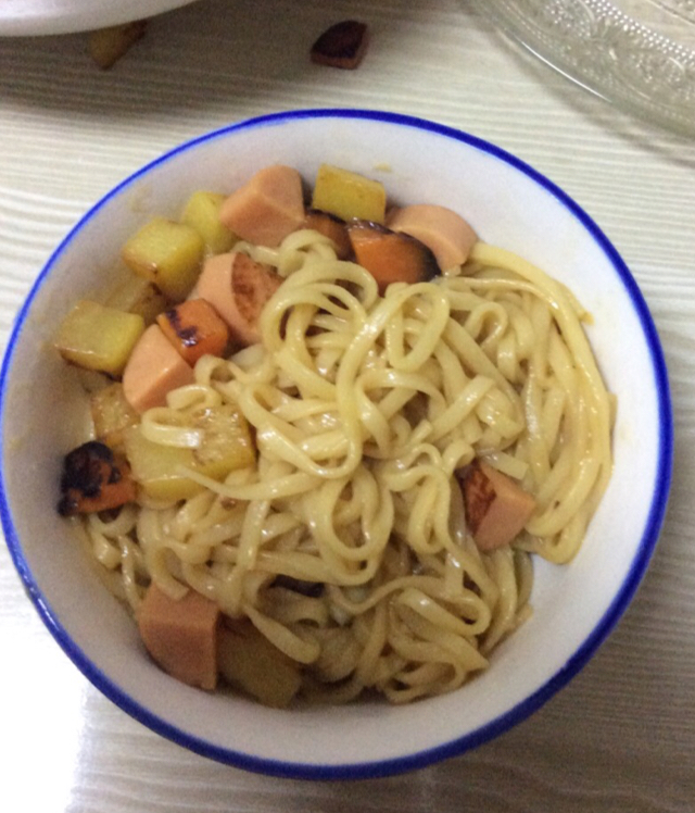 土豆焖面