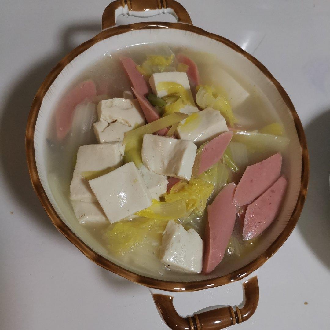 娃娃菜豆腐汤(鲜掉眉毛！)|跟做中附娃娃菜炖万物合集~